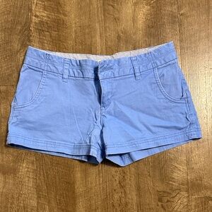 Red Camel High Waist Light Blue Women's Shorts